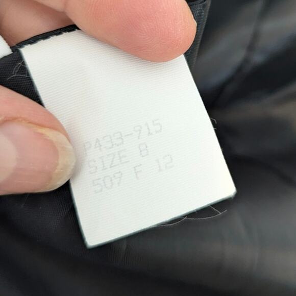 Pendleton Blazer Wool Black White Houndstooth Blue Windowpane Vintage 80's - Picture 5 of 11